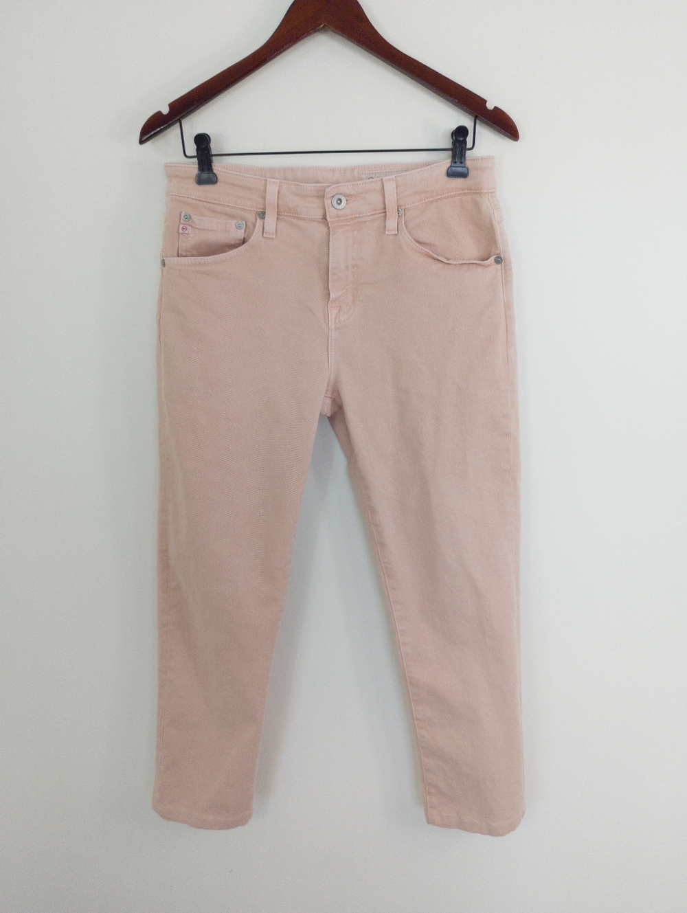 AG Adriano Goldschmied The Ex-Boyfriend Slouchy Slim Jeans Pink